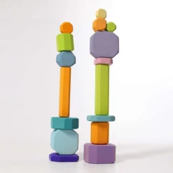 Grimm's | Tree Slices | 16 Blocks -MILKTOOTH Sales Grimms Tree Slices 6