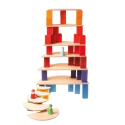 Grimm's | Semi Circles Natural -MILKTOOTH Sales Grimms Semi Circle natural timber 3