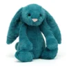 Jellycat | Bashful Bunny Medium Mineral Blue 2 Jellycat | Bashful Bunny Medium Mineral Blue -MILKTOOTH Sales Jellycat Bashful Bunny Mineral Blue Medium