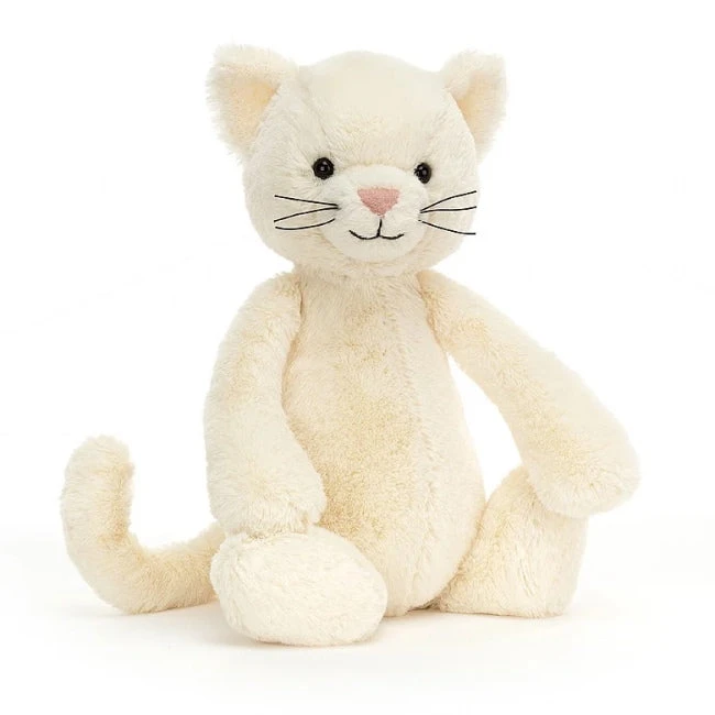 Jellycat | Bashful Cream Kitten Medium 3 Jellycat | Bashful Cream Kitten Medium
