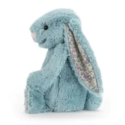 Jellycat | Blossom Bashful Bunny Medium Aqua -MILKTOOTH Sales Jellycat Blossom Bashful Bunny Aqua 2