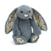 Jellycat | Blossom Bashful Bunny Medium Dusky Blue -MILKTOOTH Sales Jellycat Blossom Bashful Bunny Medium Dusky Blue