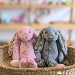 MILKTOOTH Sales -MILKTOOTH Sales Jellycat Blossom Bashful Bunny Medium Tulip Dusky Blue