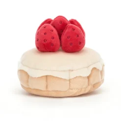 Jellycat | Pretty Patisserie Tarte Aux Fraises 8 Jellycat | Pretty Patisserie Tarte Aux Fraises -MILKTOOTH Sales Jellycat Pretty Patisserie Tarte Au Fraises 3
