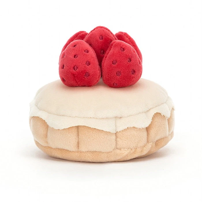 Jellycat | Pretty Patisserie Tarte Aux Fraises 5 Jellycat | Pretty Patisserie Tarte Aux Fraises - Image 3