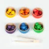 Grapat | Bowls And Marbles | 43 Pieces -MILKTOOTH Sales Joguines Grapat Bowls Marbles Tong 4