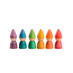 Grapat | Rainbow Tomtens -MILKTOOTH Sales Joguines Grapat Houses Rainbow Tomten Wooden Toys 3