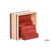 KAPLA | Wooden Building Planks | 40 Squares | Red -MILKTOOTH Sales KAPLA wooden building planks 40 squares red