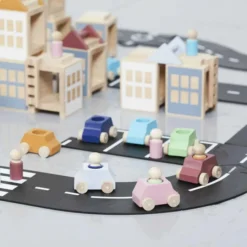 Lubulona | Car In Red With Blue Figure -MILKTOOTH Sales Lubulona 8 Cars with 8 Figures 2 6b04cc32 eae9 47ae 8847 011603e9d342