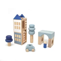 Lubulona | Car In Grey With Dark Blue Figure -MILKTOOTH Sales Lubulona Car Grey Dark Blue Figure 3