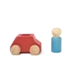 Lubulona | Car In Red With Blue Figure -MILKTOOTH Sales Lubulona Car Red Blue Figure