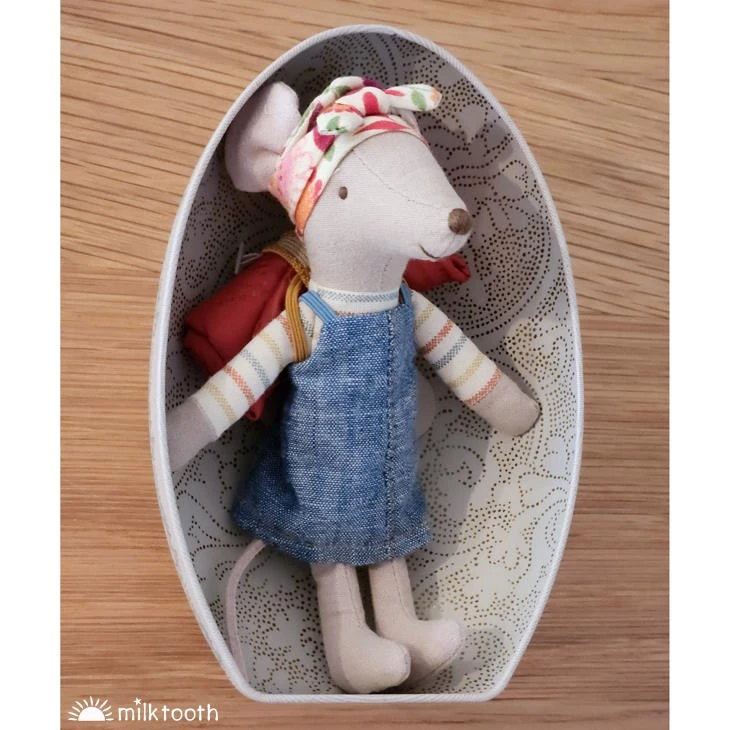 Maileg | Hiker Mouse Big Sister 7 Maileg | Hiker Mouse Big Sister - Image 5