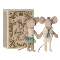 Maileg | Mice Royal Twins In Box -MILKTOOTH Sales Maileg Mice Royal Twins in Box