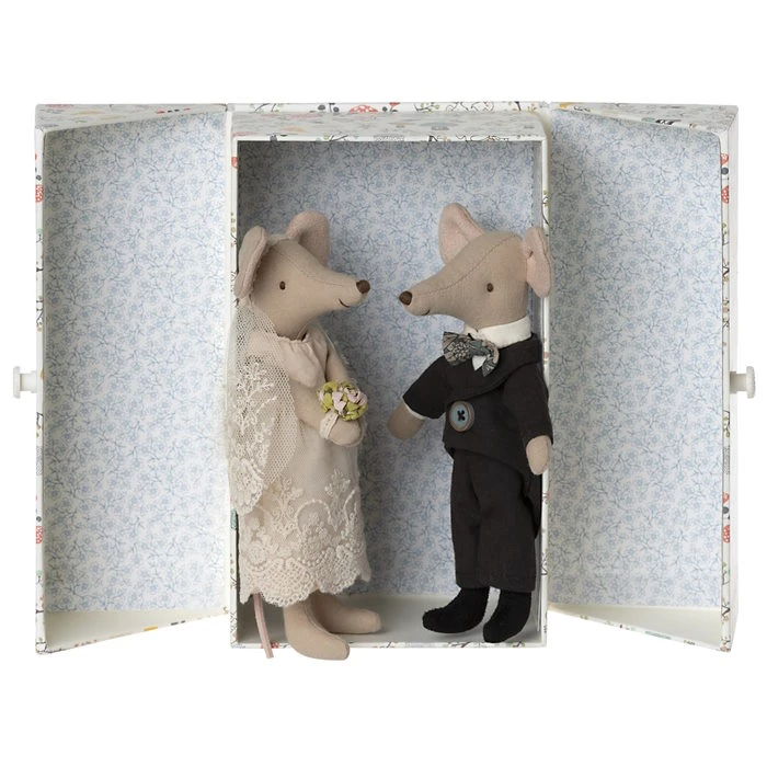 Maileg | Mice Wedding Couple In Box 3 Maileg | Mice Wedding Couple In Box