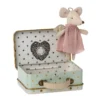 Maileg | Angel Mouse In Suitcase -MILKTOOTH Sales Maileg Mouse Angel in Suitcase