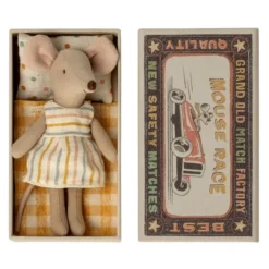 Maileg | Mouse Big Sister In Matchbox