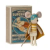 Maileg | Mouse Superhero In Matchbox -MILKTOOTH Sales Maileg Mouse Superhero in Matchbox