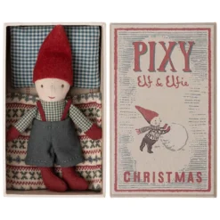 Maileg | Pixy Elf In Matchbox