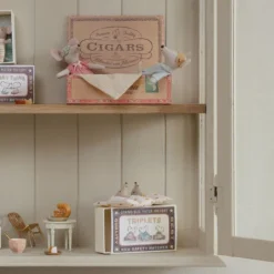 Maileg | Triplets Baby Mice In Matchbox -MILKTOOTH Sales Maileg Triplets Baby Mice Matchbox 4