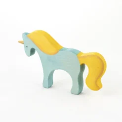 Mikheev | Unicorn In Yellow & Blue -MILKTOOTH Sales Mikheev Unicorn Blue Yellow 3