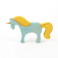 Mikheev | Unicorn In Yellow & Blue -MILKTOOTH Sales Mikheev Unicorn Blue Yellow 4