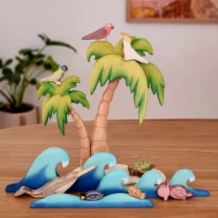 NOM Handcrafted | Clownfish -MILKTOOTH Sales Milk Tooth Bumbu Toys Palm Tree Water Waves NOM Handcrafted Sea Creatures Birds cdea2da1 60a5 4819 88e5 9ccd04b46f6e