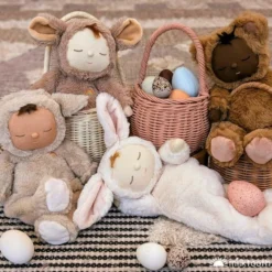 Olli Ella | Berry Basket | Rose 9 Olli Ella | Berry Basket | Rose -MILKTOOTH Sales Milk Tooth Olli Ella Cozy Dinkum Dolls sml