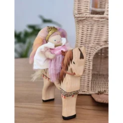 Olli Ella | Rattan Castle Bag -MILKTOOTH Sales Milk Tooth Olli EllaFairytale Holdie Folk Princess Gloribel Bumbu Toys Steed Horse Rattan Castle Bag f9fce16e 6c91 4ed9 be95 246a97f4a3ea