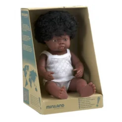 Miniland | Baby Doll 38cm | African Girl