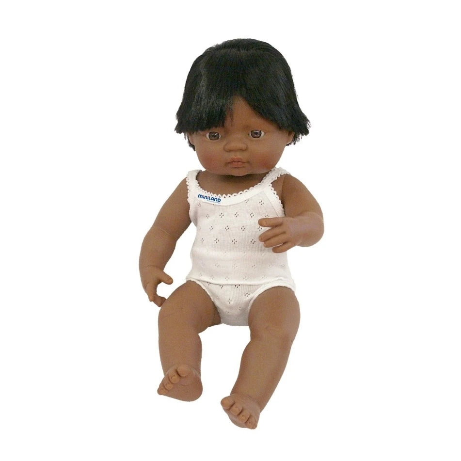 Miniland | Baby Doll 38cm | Latin American Boy 3 Miniland | Baby Doll 38cm | Latin American Boy