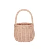 Olli Ella | Berry Basket | Rose 2 Olli Ella | Berry Basket | Rose -MILKTOOTH Sales Olli Ella Berry Basket Rose Pink