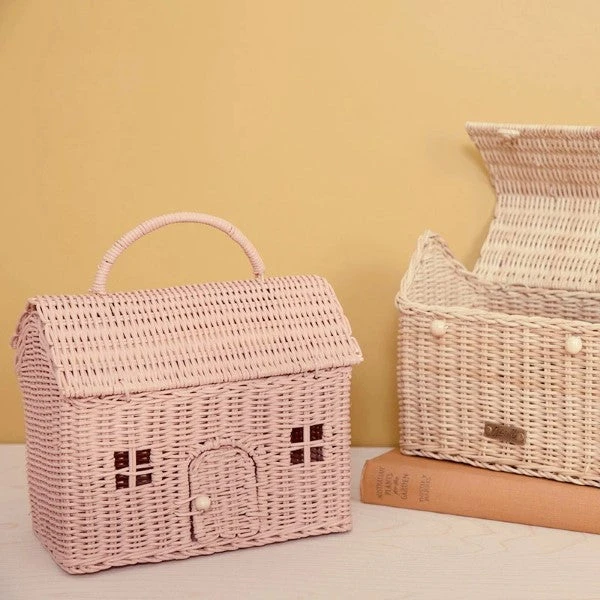 Olli Ella | Casa Clutch | Rose Pink 5 Olli Ella | Casa Clutch | Rose Pink - Image 3