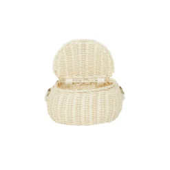 Olli Ella | Minichari Bag | Chalk 11 Olli Ella | Minichari Bag | Chalk -MILKTOOTH Sales Olli Ella Chalk Minichari Basket 6