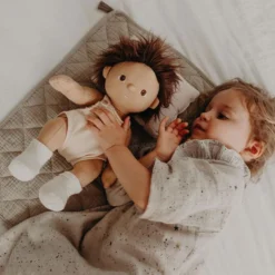 Olli Ella | Strolley Bedding Set | Seafoam -MILKTOOTH Sales Olli Ella Cotton Muslin Bedding Set Seafoam 3