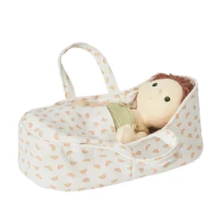 Olli Ella | Dinkum Doll Carry Cot Rainbow -MILKTOOTH Sales Olli Ella Dinkum Doll Carry Cot Rainbow 9