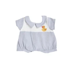 Olli Ella | Dinkum Doll Clothing | Ducky Romper Cornflower Blue