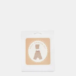 Olli Ella | Dinkum Doll Clothing | Rolo Romper Set Fawn -MILKTOOTH Sales Olli Ella Dinkum Doll Cotton Rolo Romper Set Fawn 4