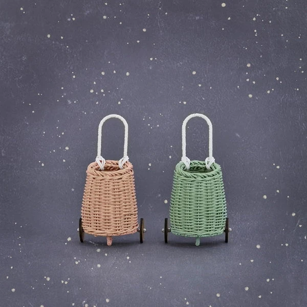 Olli Ella | Doll Luggy Basket | Mint 8 Olli Ella | Doll Luggy Basket | Mint - Image 6