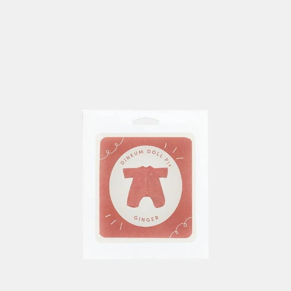 Olli Ella | Dinkum Doll Pyjama | Ginger 8 Olli Ella | Dinkum Doll Pyjama | Ginger - Image 6