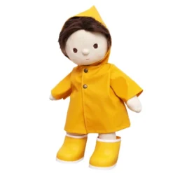 Olli Ella | Dinkum Doll Rainy Play Set | Yellow -MILKTOOTH Sales Olli Ella Dinkum Doll Rainy Play Set Yellow 2