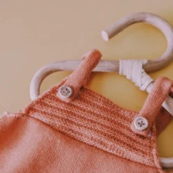 Olli Ella | Dinkum Doll Romper | Rust -MILKTOOTH Sales Olli Ella Dinkum Doll Romper Rust 3