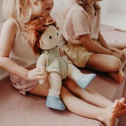Olli Ella | Dinkum Doll Shoes | Heron Blue -MILKTOOTH Sales Olli Ella Dinkum Doll Shoes Heron Blue 2