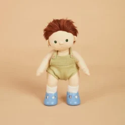 Olli Ella | Dinkum Doll Shoes | Heron Blue -MILKTOOTH Sales Olli Ella Dinkum Doll Shoes Heron Blue 3