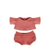 Olli Ella | Dinkum Doll Snuggly Set | Berry -MILKTOOTH Sales Olli Ella Dinkum Doll Snuggly Berry Set 2