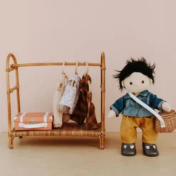 Olli Ella | Dinkum Doll Travel Togs | Sage -MILKTOOTH Sales Olli Ella Dinkum Doll Travel Togs 6