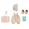 Olli Ella | Dinkum Doll Travel Togs | Blush -MILKTOOTH Sales Olli Ella Dinkum Doll Travel Togs Blush