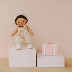 Olli Ella | Dinkum Doll Travel Togs | Blush -MILKTOOTH Sales Olli Ella Dinkum Doll Travel Togs Blush 3