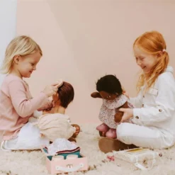 Olli Ella | Dinkum Doll Travel Togs | Prairie Floral -MILKTOOTH Sales Olli Ella Dinkum Doll Travel Togs Blush Prairie Floral 2 b60faece 0cd1 4a00 b064 0eb59a3b27b3