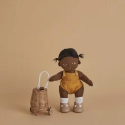 Olli Ella | Doll Luggy Basket | Natural -MILKTOOTH Sales Olli Ella Dinkum Dolls Doll Luggy Basket 2