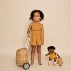 Olli Ella | Doll Luggy Basket | Natural -MILKTOOTH Sales Olli Ella Dinkum Dolls Doll Luggy Basket 3